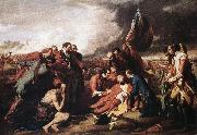 WEST, Benjamin The Death of General Wolfe oil